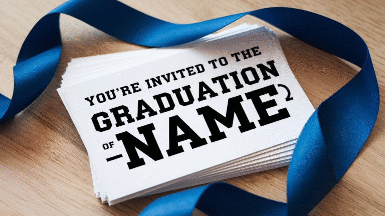 26 Graduation Announcements
