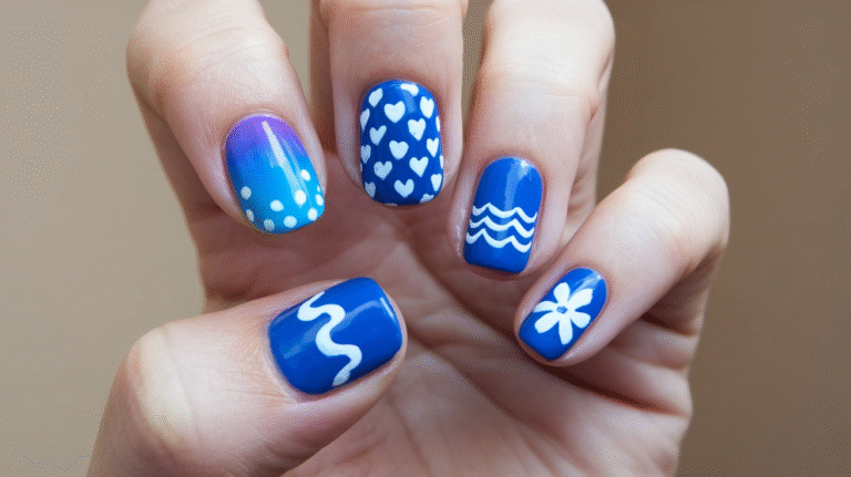 24 Blue Nail Designs