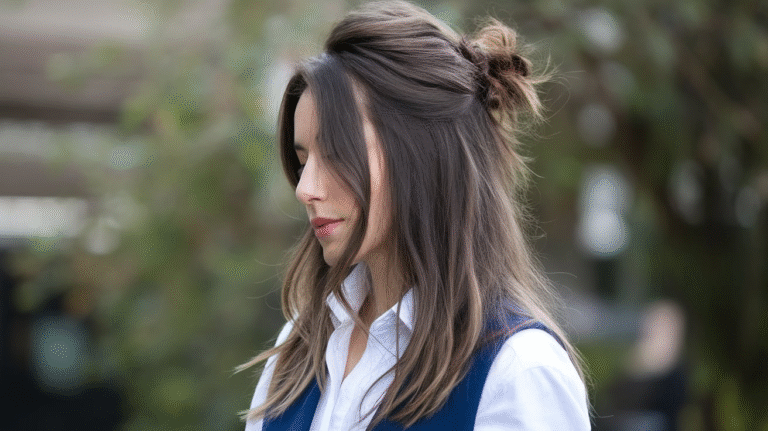 21 Half Up Half Down Hairstyles Ideas