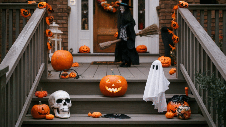 27 Halloween Front Porch Decor Ideas